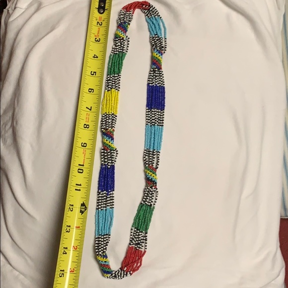 Multi bead necklace - Picture 3 of 3